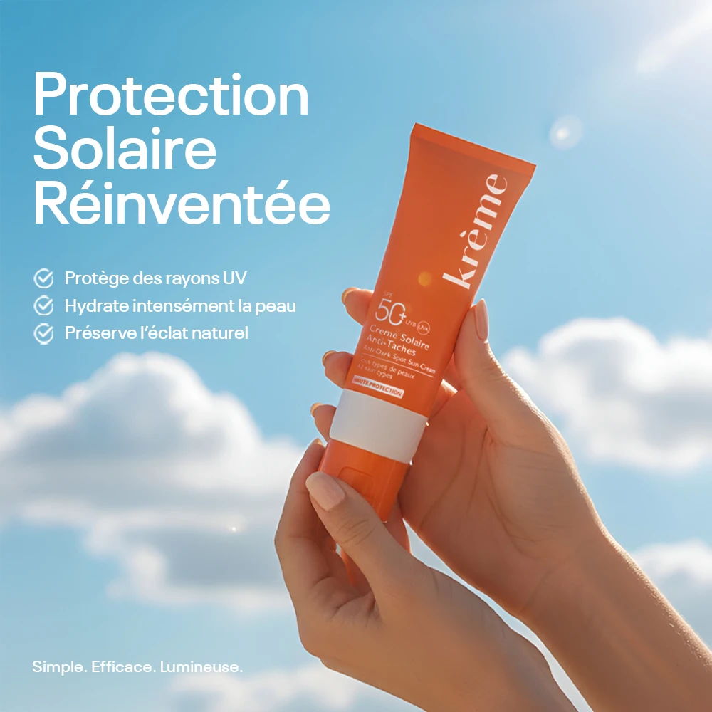 Crème Solaire Anti-Tache SPF 50+
